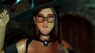 Horny Witch want Big Dickgirl’s Cock – 3D Animated Futa on Female