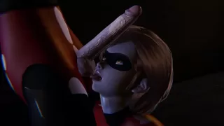 Futa Incredibles – Violet gets creampied by Helen Parr – 3D Porn